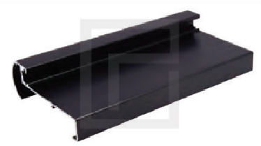 Aluminium Door Frame (Black Matt)